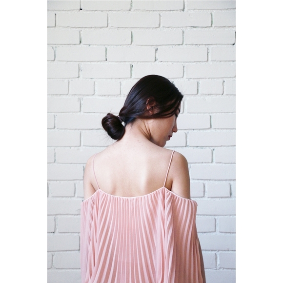 ABS by Allen Schwartz | Pleated popover dress - Picture 4 of 6